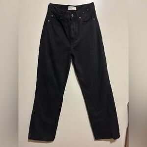 Abercrombie & Fitch High Rise Loose fit Black Jeans